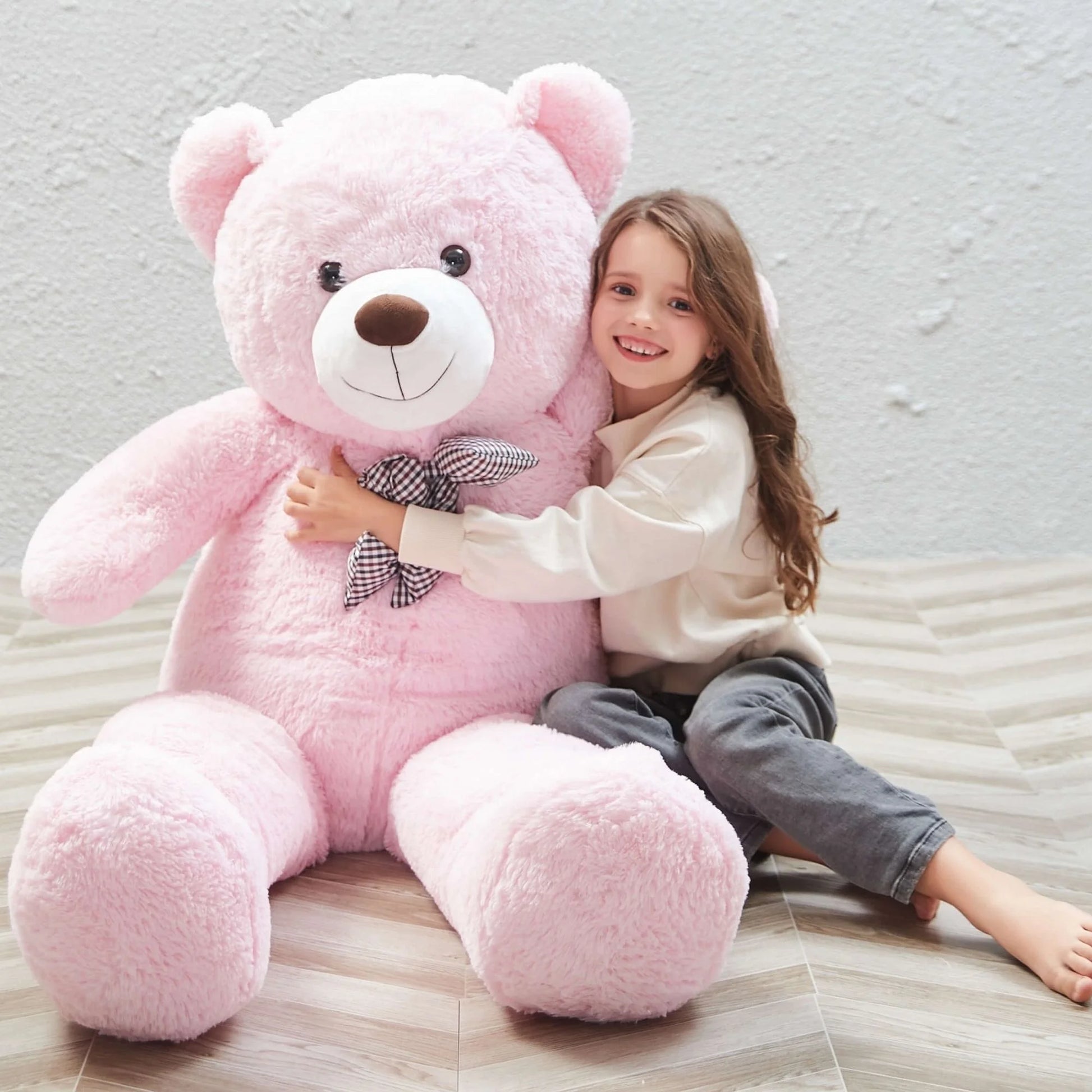 Giant Teddy Bear 4Ft Stuffed Animal Soft Big Bear Plush Toy