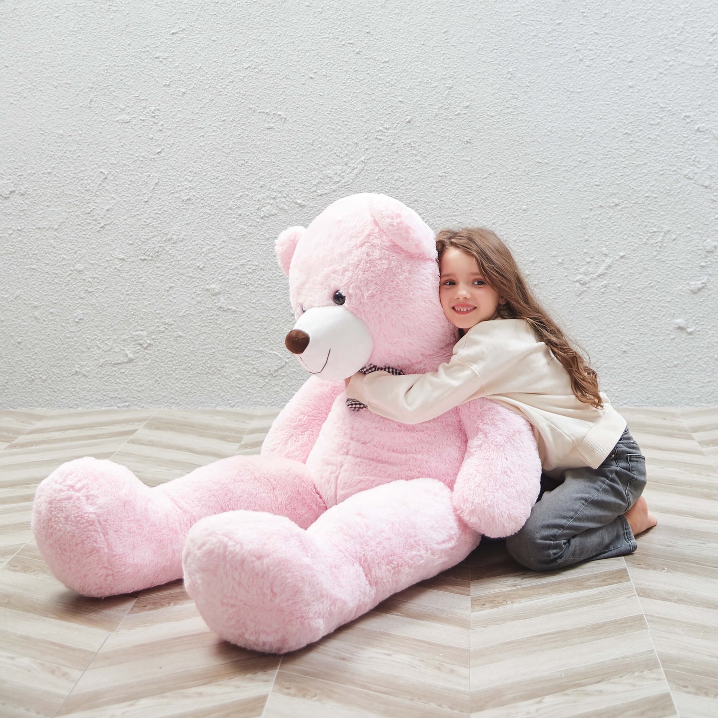 Giant Teddy Bear 4Ft Stuffed Animal Soft Big Bear Plush Toy